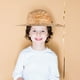 thumbnail image 2 of KAKOWELY Sombrero de paja para niños, gorra de playa, sombrero de paja, sombrero de playa tejido de paja, sombrero artesanal de verano, 2 of 4