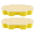 thumbnail image 1 of unbranded 2Pack Silicone Honey Combs Yellow for Ice Making in Kitchen, 1 of 8