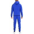 thumbnail image 3 of Weiv Performance Plus Men's Adult Tech Suit Matching Track Suit Zippered Jacket and Joggers, Hooded, Athletic Fit, 3 of 5