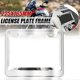 thumbnail image 2 of Motorcycle License Plate Frame Number Plate Cover Protection Compatible Spain Moto Universal, 2 of 5