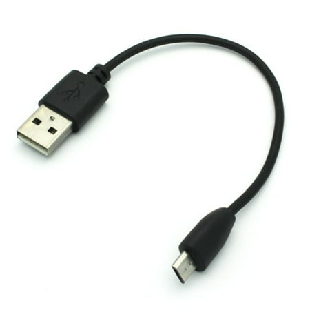Nokia Rapid Charger Black Short USB Cable Rapid Charger Sync Power Wire Data Cord N2O for Nokia 3310 3G - Samsung Galaxy Tab A 10.1 - ZTE Blade Force, Overture 3, Tempo X ()