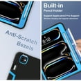 thumbnail image 6 of For iPad Pro 11 inch M5/M4 (2025/2024) Shockproof Heavy Duty Rugged Case Cover with Stand & Pencil Holder, 6 of 9