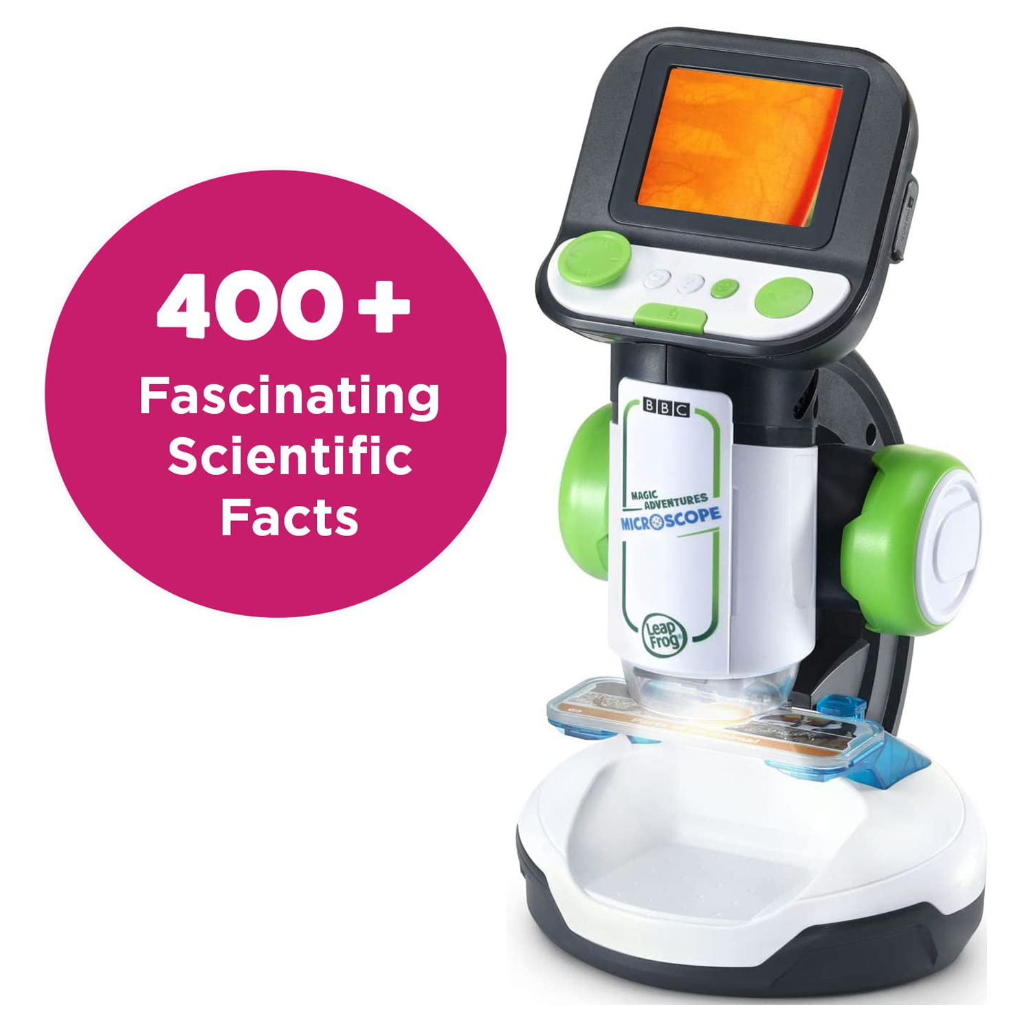LeapFrog Magic Adventures Microscope with BBC Learning Content for Curious Kids