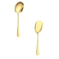 thumbnail image 2 of GZQJFMY 2pcs Stainless Steel Spoon Serving Spoon Shovel Spoon Long Handle Restaurant Serving Utensils, 2 of 7