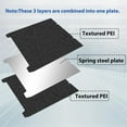 thumbnail image 3 of 3D Printer Platform, 3D Printer Build Surface Widely Compatible Flexible 235x235mm Heat Resistant  for Ender 3 V3 SE, 3 of 7