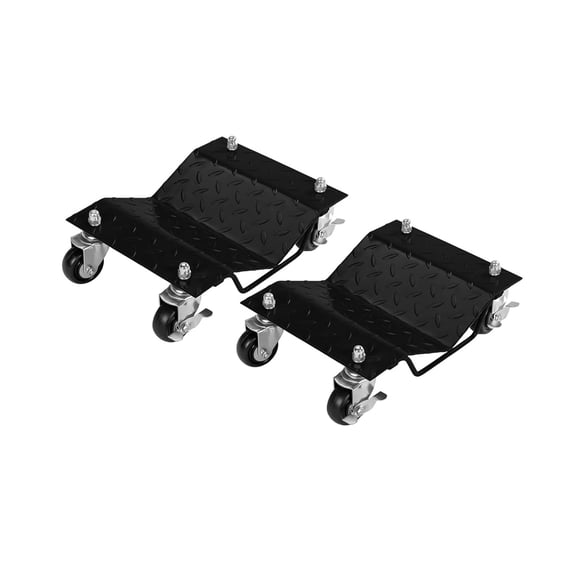 Accreate Heavy-Duty  Car Wheel Dolly,Car Dollies with Locking Casters, Multi-Purpose Moving Cart for Car, Truck, RV, Trailer, Snowmobile, and Motorcycle