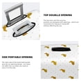 thumbnail image 5 of Kdxio Gold Rabbit Pattern Luggage Cover for Travel,Elastic and Durable,Fits 18-32 Inch,-No luggage included, 5 of 8