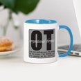 thumbnail image 3 of CafePress - OT/Occupational Therapist Mug - 11 oz Ceramic Mug - Novelty Coffee Tea Cup, 3 of 4