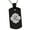 Black, variant on Stainless Steel Ukita Samurai Crest Engraved Dog Tag Pendant Necklace