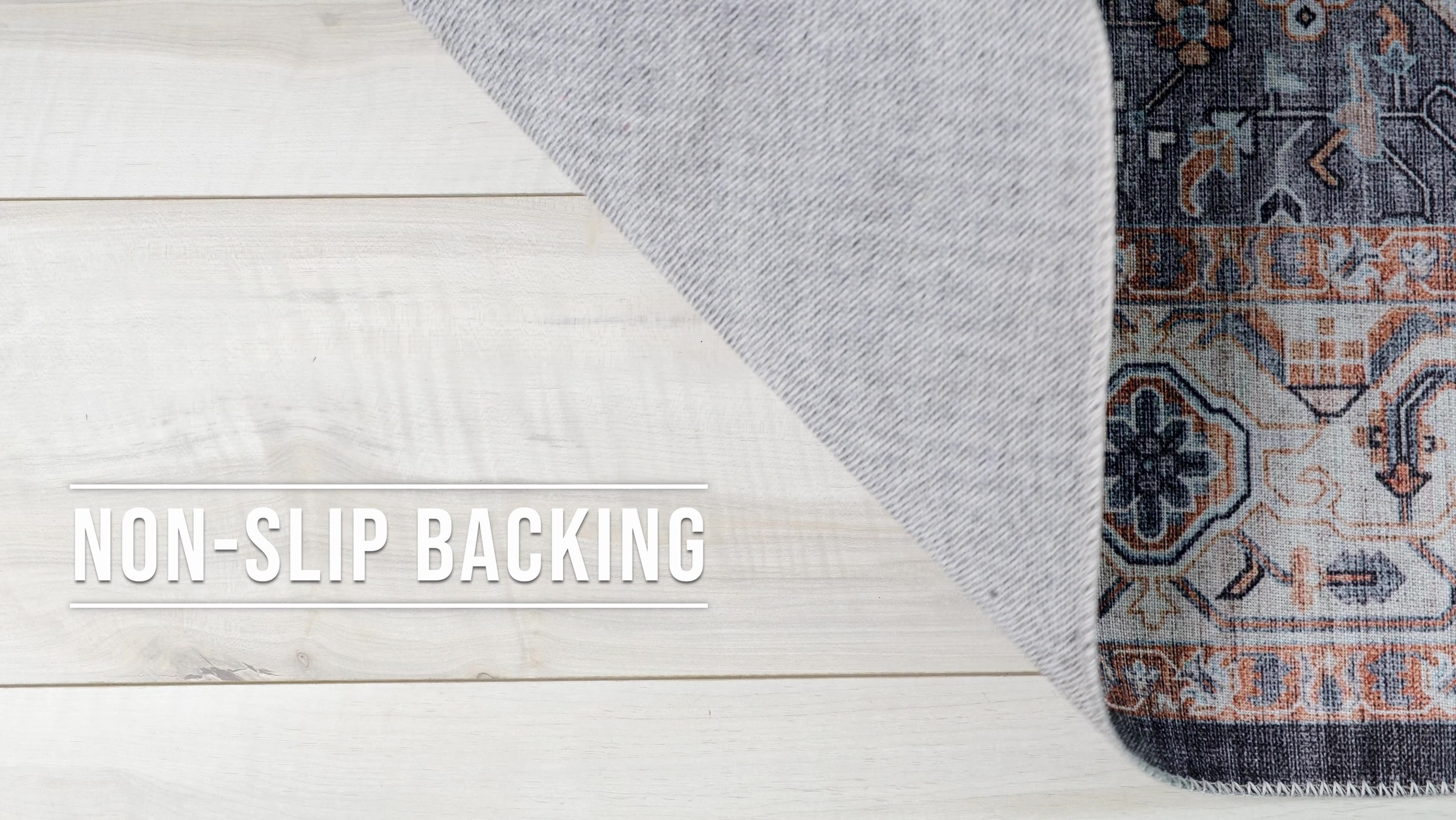 Rug Branch Emir Collection Traditional Oriental Water-Repellent Area Rug