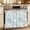 Green, variant on Grey Farmhouse Oven Skirt Curtain 27"x20",Waterproof Ruffled Stove Cover Skirt with 8 Ribbon Ties,Floral Floral Plant Leaf Vintage Spring Decorative Oven Door Curtain for Kitchen Dishwasher Cabinet