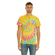 Tie Dye Style T-Shirts for Men and Women - Multi Color Tops by Krazy Tees