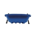 thumbnail image 3 of Snow Joe 48in Kids Outdoor Toboggan Winter Snow Sled W/ Hand Brakes, Fits 2 Riders - Blue, 3 of 9