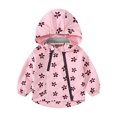 thumbnail image 3 of Uxgjfwu Snow Jacket Hooded Childrens Double Zipper Printed Jackets Windbreaker Boys And Girls Coat, 3 of 9