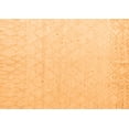 thumbnail image 1 of Ahgly Company Indoor Rectangle Solid Orange Modern Area Rugs, 3' x 5', 1 of 4