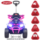 thumbnail image 3 of Montable Electrico para Niños Híbrido 4x4 con Bastón Dirigible y Pedal Acelerador Barras de Seguridad Luces Batería 6v - Rosa, 3 of 8