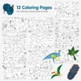 thumbnail image 4 of Libro de pegatinas Cupkin Dinosaur Activity Kids con más de 500 pegatinas, 4 of 9