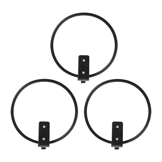 Support Mural pour Pot de Fleurs, 3 Pcs Support Mural pour Pot de Fleurs de 6 Pouces Réponse Rapide