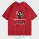 thumbnail image 1 of Camiseta de manga corta con cuello redondo para hombre y mujer, ropa de calle, camiseta holgada de algodón con dibujos animados de Super Mary zhangmengya LED, 1 of 2