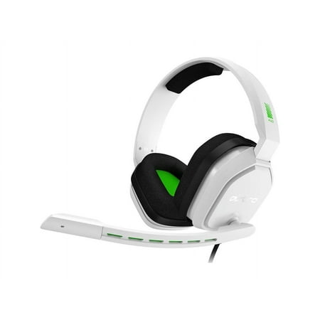 Astro A10 Gaming Headset - Stereo - Mini-phone - Wired - 32 Ohm - 20 Hz - 20 kHz - Over-the-head - Binaural - Circumaural - Uni-directional Microphone - White