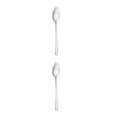 thumbnail image 1 of Matsuzay 2 en 1 Tenedor Cucharas Ensalada Pastas Utensilios de cocina Postre Tenedores Vajilla para la familia Camping Picnic Accesorios Viaje L Plata L 2Conjunto, 1 of 6
