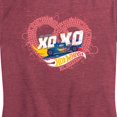 thumbnail image 3 of Hot Wheels - XOXO Heart - Women's Short Sleeve Graphic T-Shirt, 3 of 5