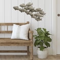 thumbnail image 3 of Cape Cod School of Fish, Hand Crafted, Rustic Tan Metal Wall Sculpture, Antiqued Finish, 24.5 inches, 3 of 7