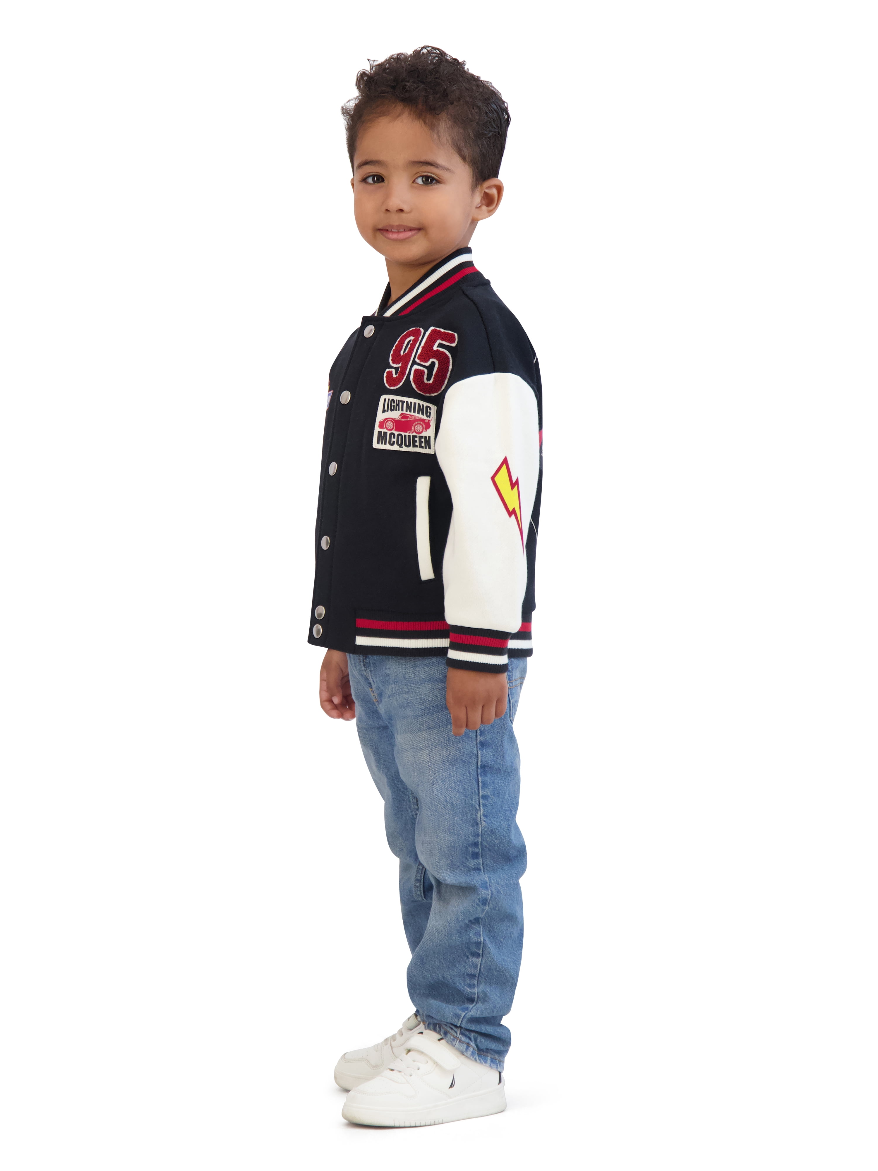 Disney Brandclub Disney Pixar Cars Toddler Boy Bomber Jacket Sizes 12M 5T