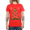 thumbnail image 3 of Elf T-Shirt Arbre de Noël pour Hommes, 3 of 5