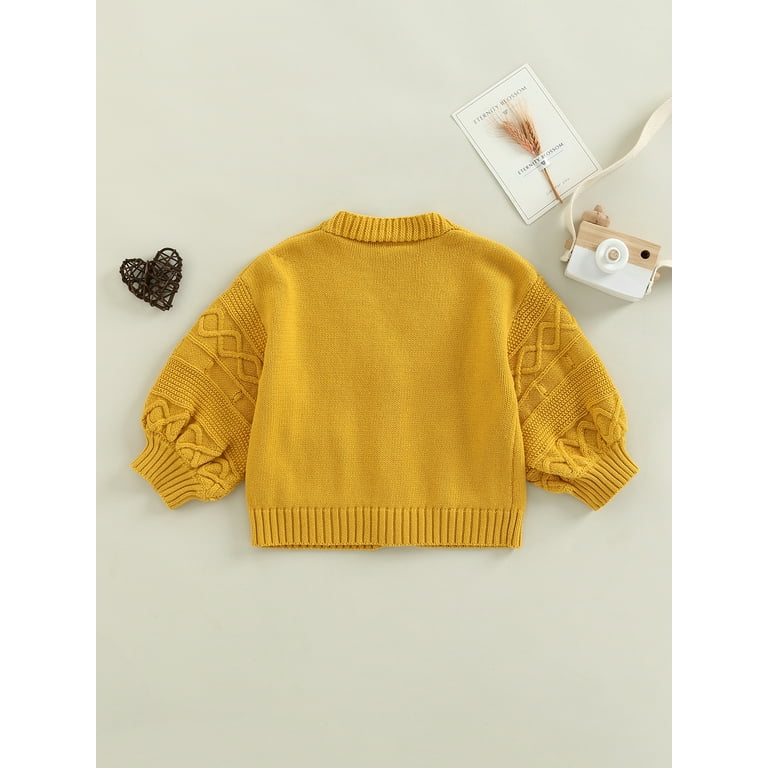 Walmart yellow shop sweater