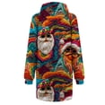 thumbnail image 5 of Jsaierl Robe à Capuche pour Femmes Noël Grande Taille Tunique de Noël Sweat à Capuche Robes Automne Tendance, 5 of 5