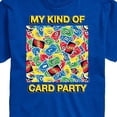 thumbnail image 3 of UNO - My Kind Of Card Party - Men's Short Sleeve Graphic T-Shirt, 3 of 5