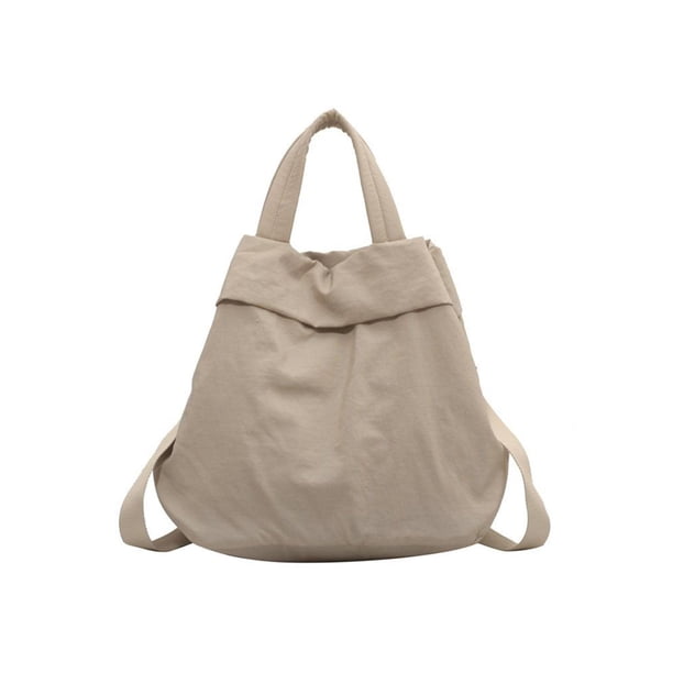 (Doblado Por La Mitad) Bolso Cruzado para Mujer 2022 Nuevo Bolso Deportivo Y Ocio Bolso Fitness Gran Capacidad Bolso Hombro Portátil Color Sólido para Mujer 2066 Beige TXW # 696715.02