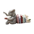 thumbnail image 4 of Estatua de libro de lectura conejo perfecl decoración artesanal, 4 of 8
