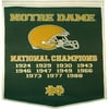 NCAA Dynasty Banner - Banner Type: University Of Notre Dame Fighting Irish