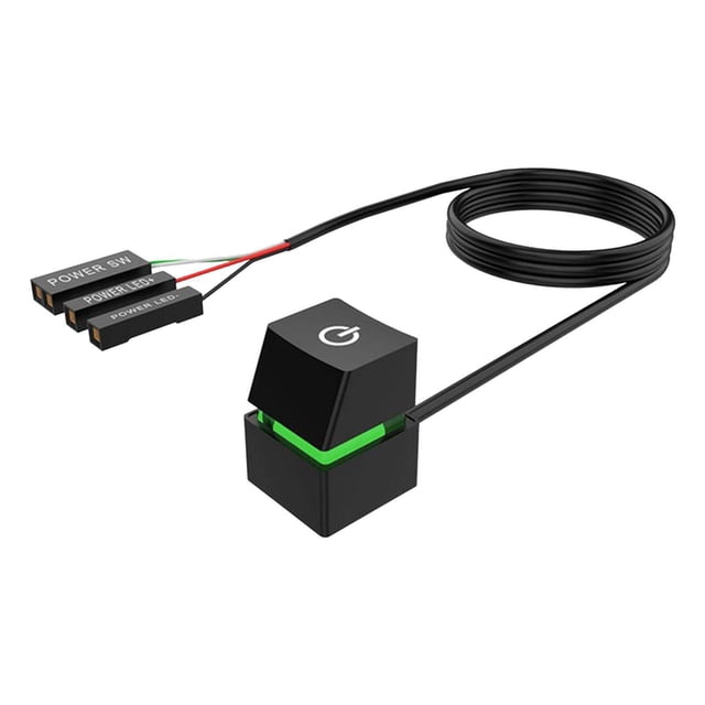 tredstone Remote Switches with Cables PC Motherboard Power Button for Desktop Computer C