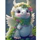 thumbnail image 1 of Cuadros Decorativos 5D bricolaje taladro redondo completo diamante pintura dragón Kit decoración del hogar arte artesanal Wdftyju, 1 of 9