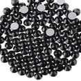 thumbnail image 2 of Beadsland 1440 piezas de diamantes de imitación de cristal con parte trasera plana, gemas redondas, 1,3 mm-6,5 mm, negro (SS16 (3,8-4,0 mm)), 2 of 4