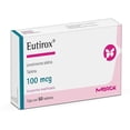 thumbnail image 4 of Eutirox Levotiroxina 100 mcg 50 tabletas, 4 of 4