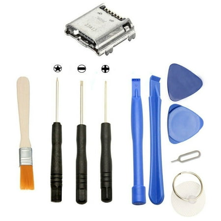 Data Tools Games&Tech USB Charging Charger Port Data Connector + Tools for Samsung Galaxy Tab 3 7.0 P3200 P3210 T210 T210R T211 T217A SM-T217S SM-T217A ()