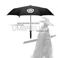 thumbnail image 7 of Samurai Sword Umbrella Black Glue Three Fold Short Handle Rain Sun Umbrella, 7 of 7