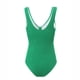 thumbnail image 3 of Trajes de baño de una pieza para mujer Traje de baño de color sólido de moda para mujer Traje de baño sin espalda Traje de baño para mujer, 3 of 5