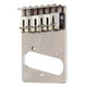thumbnail image 3 of Soidarity Puente de sillín de guitarra, moleteado de cola dura con tornillos, pieza trasera ajustable de carga superior, piezas de reparación de Accesorios para instrumentos musicales Soidarity OD025854-00, 3 of 6