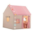 thumbnail image 2 of Tienda de juegos para niños, tienda de princesas, regalos para niños y niñas, tienda de campaña para niños con puerta y ventana Rojo, 2 of 8