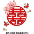 thumbnail image 3 of Chinese Wedding Door Banner Set – Red Double Happiness Hanging Décor for Bedroom Entry, Door Frame, or Bridal Room Setup, 3 of 6