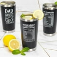 thumbnail image 3 of Bonus Dad Gifts from Daughter Son , Bonus Dad Christmas Gifts Tumbler - Best Bonus Dad Ever Gifts, Funny Step Dad Gifts Birthday Gifts for Stepdad, No.1 Bonus Dad Cup Tumbler, 20oz, 3 of 7