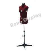 Female Adjustable Sewing Dress Form Mannequin Torso Stand Small Size #JF-FH-2