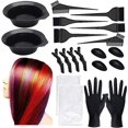 thumbnail image 1 of Juego de herramientas para salón de belleza para teñir el cabello 20 piezas, 1 of 5