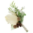 thumbnail image 3 of WEUVEB Wedding Decoration Artificial Flower Boutonniere Multi 1Set, 3 of 8