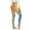 Yellow, variant on Aloohaidyvio Womens Pants,Womens Leggings Skinny Tie-Dyed High Waist Stretchy Tights Trouser Yoga Pants